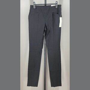 NEW Chicos Pants Womens 2XS XXS tall black skinny pull on classic preppy